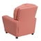 Flash Furniture Kids Recliner, 25" to 39" x 28", Upholstery Color: Pink, Weight Capacity: 90 lb. BT-7950-KID-PINK-GG - alternate 6